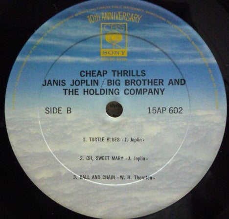 Big Brother & The Holding Company - Cheap Thrills (Vinyl, LP, Album...