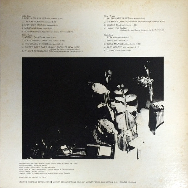The Modern Jazz Quartet - Concert In Japan '66 (2xVinyl, LP, Album, Mono) Very Good Plus (VG+) / Very Good Plus (VG+)