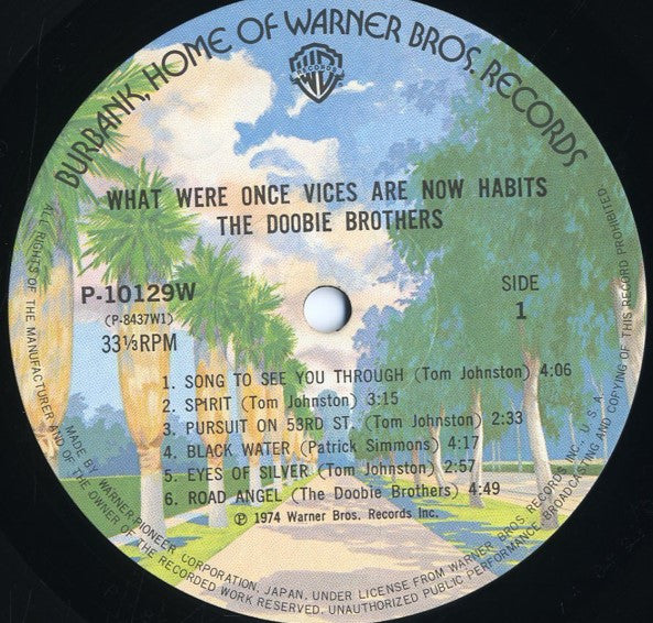 The Doobie Brothers - What Were Once Vices Are Now Habits (Vinyl, L...