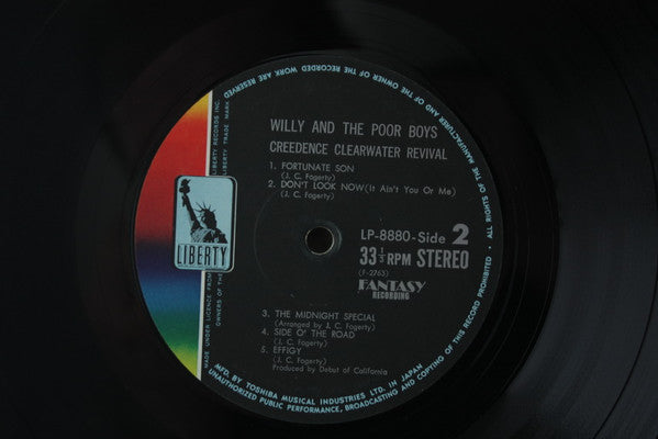 Creedence Clearwater Revival - Willy And The Poor Boys (Vinyl, LP, ...