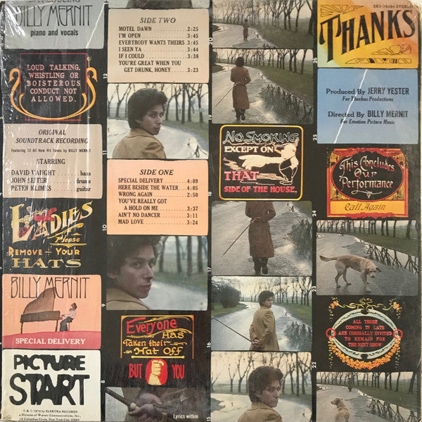 Billy Mernit - Special Delivery (Vinyl, LP, Album, Stereo) Very Good (VG) / Very Good (VG)