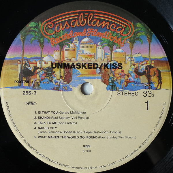 Kiss - Unmasked (Vinyl, LP, Album, Limited Edition)
