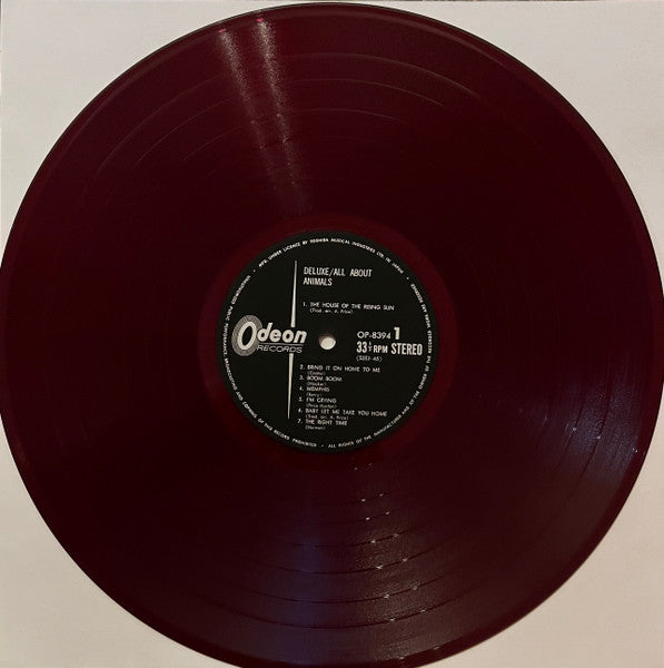 The Animals - All About The Animals (Vinyl, LP, Compilation, Reissue, Stereo) Very Good Plus (VG+) / Very Good (VG)