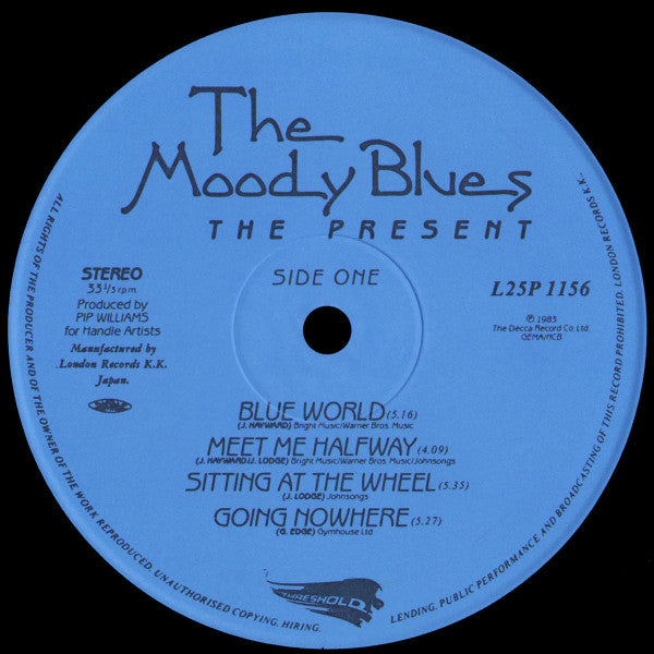 The Moody Blues - The Present (Vinyl, LP, Album)