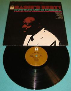 Count Basie Orchestra - Basie's Best! A Collection Of Immortal Performances (Vinyl, LP, Compilation, Reissue) Very Good Plus (VG+) / Very Good (VG)