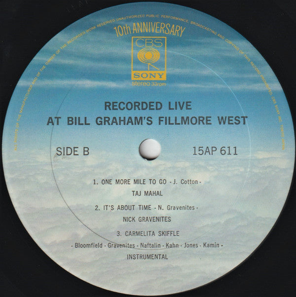 Various - Live At Bill Graham's Fillmore West (Vinyl, LP, Album, Li...