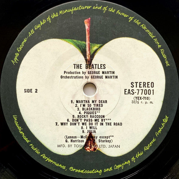 The Beatles - The Beatles = ザ・ビートルズ (2xVinyl, LP, Album, Numbered, Reissue, Stereo) Very Good Plus (VG+) / Very Good Plus (VG+)