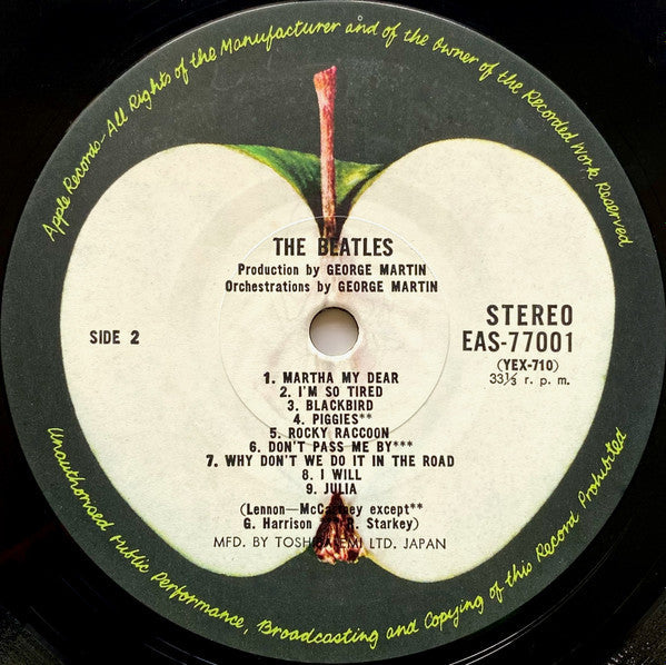 The Beatles - The Beatles = ザ・ビートルズ (2xVinyl, LP, Album, Numbered, Reissue, Stereo) Very Good Plus (VG+) / Very Good (VG)