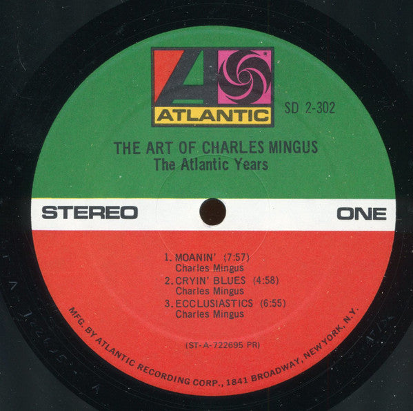 Charles Mingus - The Art Of Charles Mingus (The Atlantic Years) (2xVinyl, LP, Compilation) Very Good Plus (VG+) / Very Good Plus (VG+)