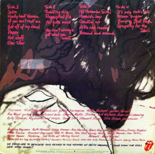The Rolling Stones - Love You Live (2xVinyl, LP, Album) Good Plus (G+) / Good Plus (G+)