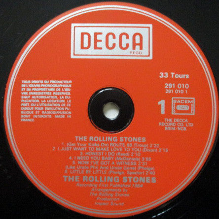 The Rolling Stones - The Rolling Stones (Vinyl, LP, Album, Reissue, Mono) Very Good Plus (VG+) / Good (G)