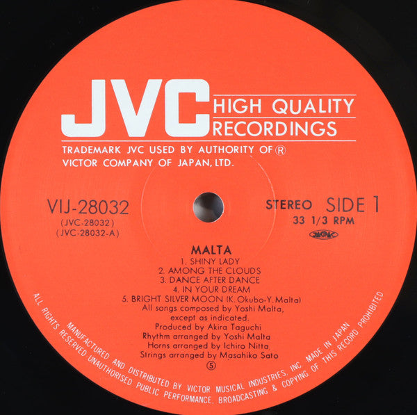 Malta (3) - Malta (Vinyl, LP, Album, Stereo)