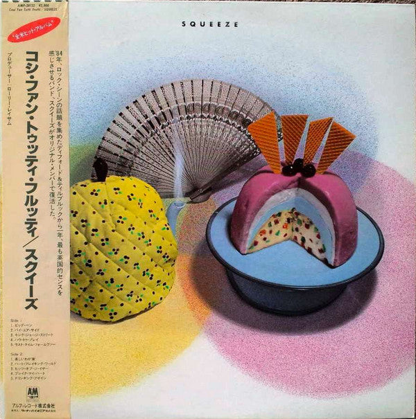 Squeeze (2) - Cosi Fan Tutti Frutti (Vinyl, LP, Album) Very Good Plus (VG+) / Very Good Plus (VG+)