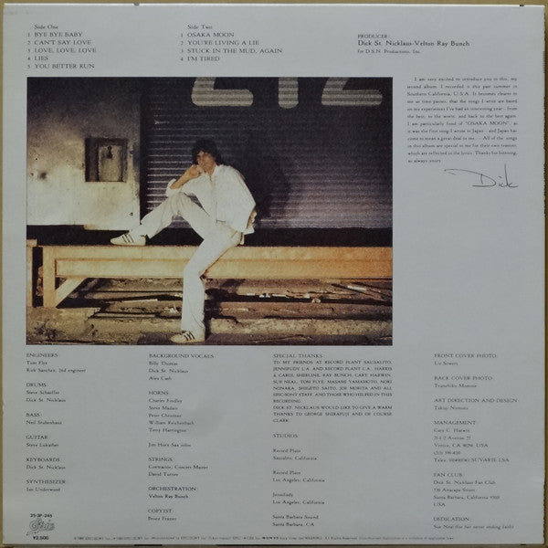 Dick St. Nicklaus - Sweet And Dandy (Vinyl, LP, Album, Stereo) Very Good Plus (VG+) / Very Good Plus (VG+)