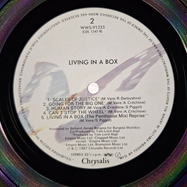 Living In A Box - Living In A Box (Vinyl, LP, Album) Very Good Plus (VG+) / Very Good (VG)
