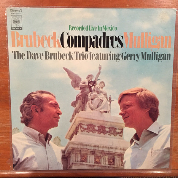 The Dave Brubeck Trio Featuring Gerry Mulligan - Compadres (Vinyl, LP, Album, Stereo) Good Plus (G+) / Very Good (VG)