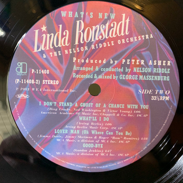 Linda Ronstadt - What's New (Vinyl, LP, Album, Stereo)