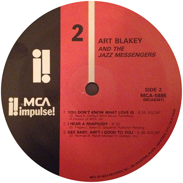 Art Blakey - Jazz Messengers (Vinyl, LP, Album, Reissue, Remastered) Very Good (VG) / Very Good (VG)