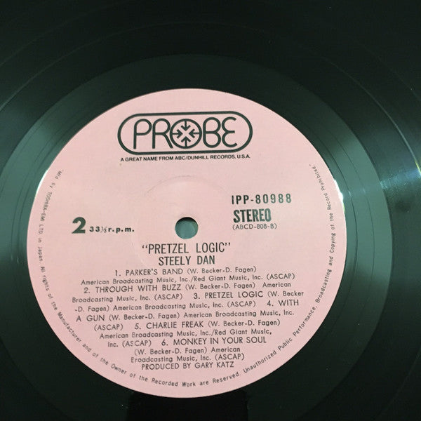 Steely Dan - Pretzel Logic (Vinyl, LP, Album) Very Good (VG) / Very Good (VG)