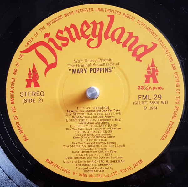 Various - Walt Disney's Mary Poppins (The Original Soundtrack Of) (...