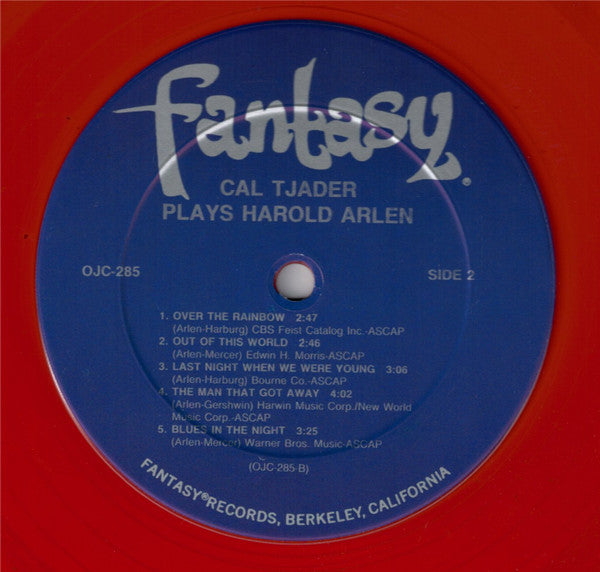 Cal Tjader - Cal Tjader Plays Harold Arlen (Vinyl, LP, Album, Reissue, Remastered) Very Good (VG) / Very Good Plus (VG+)