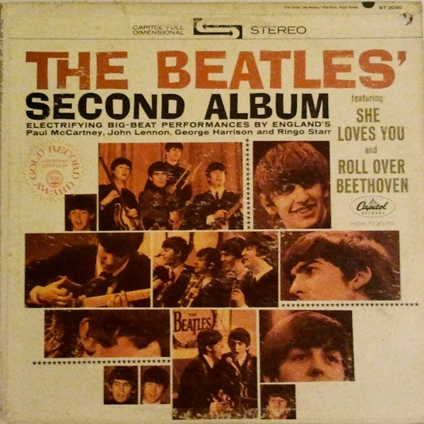 The Beatles - The Beatles' Second Album (Vinyl, LP, Album, Stereo, Reissue) Very Good (VG) / Very Good (VG)