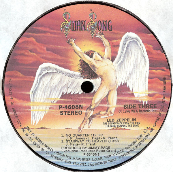 Led Zeppelin - The Soundtrack From The Film The Song Remains The Sa...
