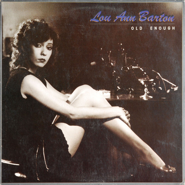 Lou Ann Barton - Old Enough (Vinyl, LP, Album, Stereo) Very Good (VG) / Very Good (VG)