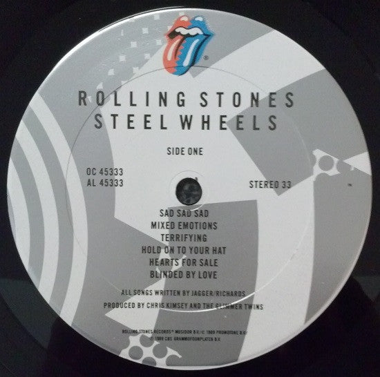The Rolling Stones - Steel Wheels (Vinyl, LP, Album, Stereo)