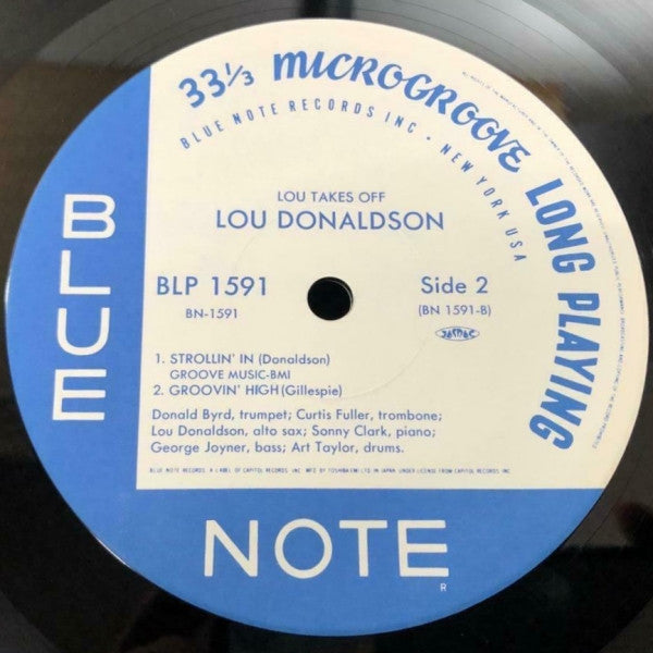 Lou Donaldson - Lou Takes Off (Vinyl, LP, Album, Mono, Reissue, Limited Edition) Near Mint (NM or M-) / Near Mint (NM or M-)