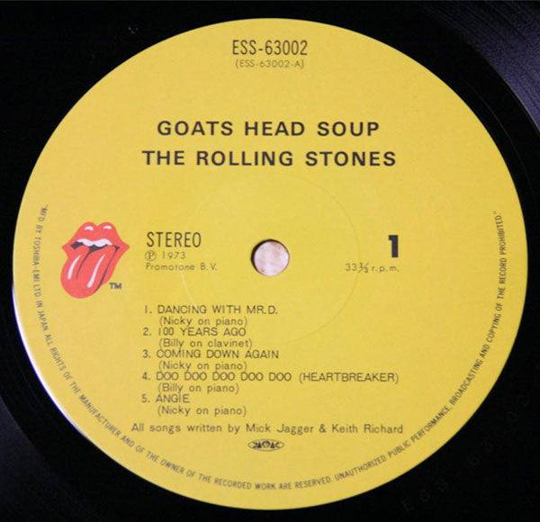 The Rolling Stones - Goats Head Soup (Vinyl, LP, Album, Reissue)