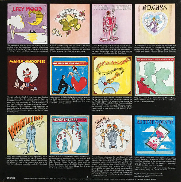 Harry Nilsson - A Little Touch Of Schmilsson In The Night (Vinyl, LP, Album, Limited Edition, Reissue, Stereo) Very Good Plus (VG+) / Very Good Plus (VG+)