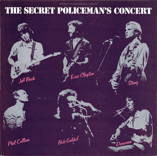 Various - The Secret Policeman's Concert (Vinyl, LP, Album, Stereo) Very Good (VG) / Good Plus (G+)