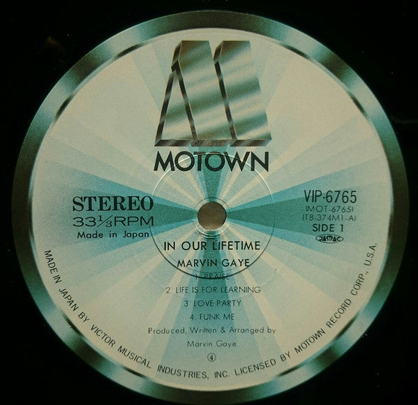 Marvin Gaye - In Our Lifetime (Vinyl, LP, Album)