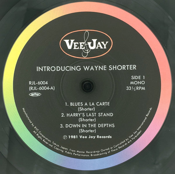 Wayne Shorter - Introducing Wayne Shorter (Vinyl, LP, Album, Reissue, Mono) Very Good (VG) / Very Good (VG)