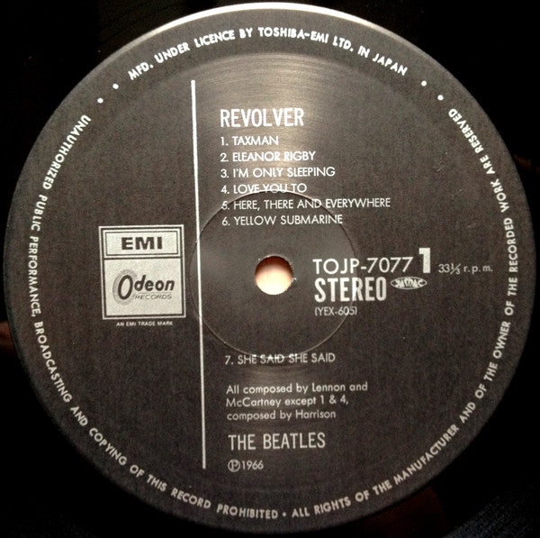 The Beatles - Revolver (Vinyl, LP, Album, Limited Edition, Reissue,...