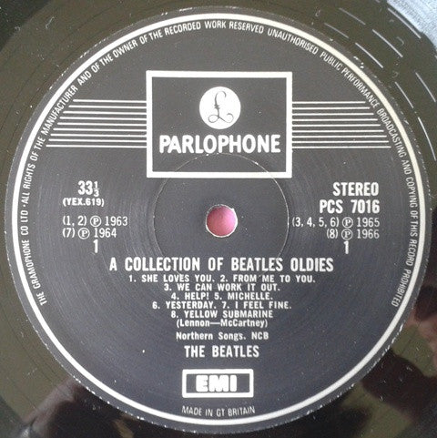 The Beatles - A Collection Of Beatles Oldies (Vinyl, LP, Compilation, Reissue, Stereo) Very Good (VG) / Good Plus (G+)