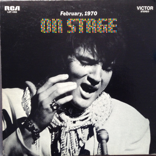 Elvis Presley - On Stage - February, 1970 (Vinyl, LP, Album) Very Good (VG) / Very Good (VG)