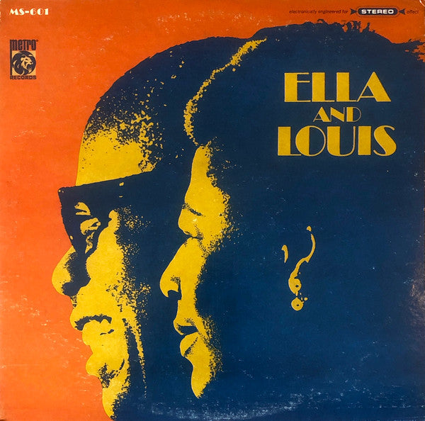 Ella Fitzgerald - Ella And Louis (Vinyl, LP, Album, Reissue, Stereo) Very Good Plus (VG+) / Very Good Plus (VG+)