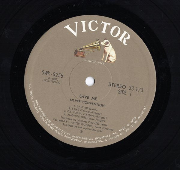 Silver Convention - Save Me (Vinyl, LP, Album)