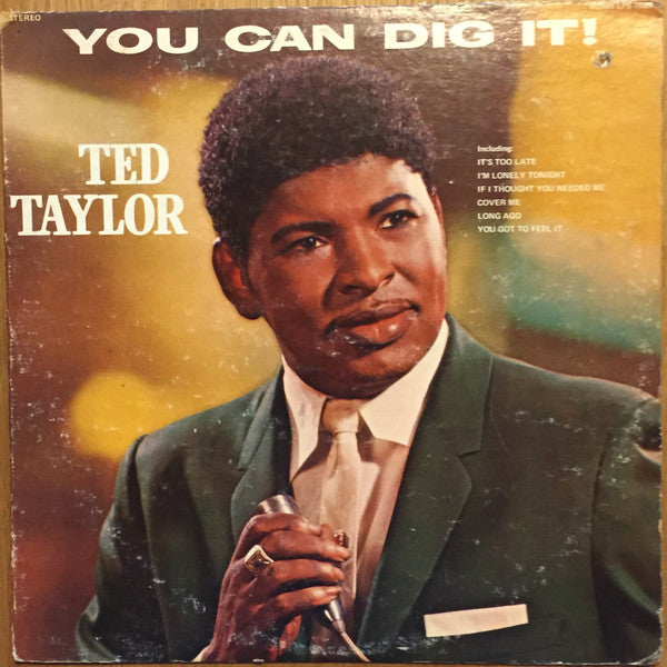 Ted Taylor - You Can Dig It! (Vinyl, LP) Very Good (VG) / Very Good (VG)