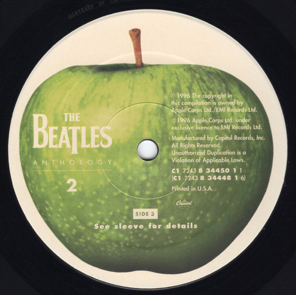 The Beatles - Anthology 2 (3xVinyl, LP, Album) Mint (M) / Mint (M)