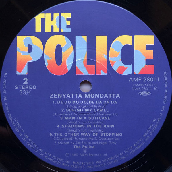 The Police - Zenyatta Mondatta (Vinyl, LP, Album)