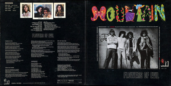 Mountain - Flowers Of Evil (Vinyl, LP, Album)