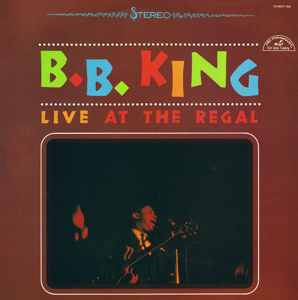 BB King - Live At The Regal (Vinyl, LP, Album, Reissue, Stereo) Very Good (VG) / Very Good (VG)