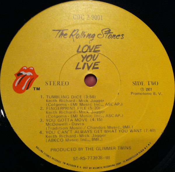 The Rolling Stones - Love You Live (2xVinyl, LP, Album) Good Plus (G+) / Good Plus (G+)