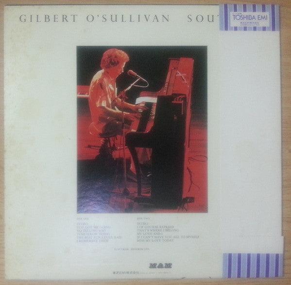 Gilbert O'Sullivan - Southpaw (Vinyl, LP, Album) Very Good Plus (VG+) / Very Good Plus (VG+)