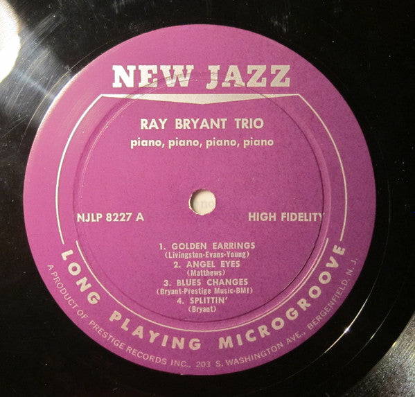 Ray Bryant Trio - Piano Piano Piano Piano... (Vinyl, LP, Album, Mono, Reissue) Good Plus (G+) / Very Good (VG)