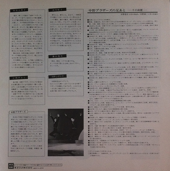 Nakano Brothers - Tap (Vinyl, LP, Album) Very Good Plus (VG+) / Very Good Plus (VG+)