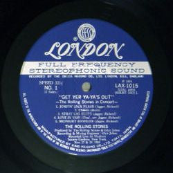 The Rolling Stones - Get Yer Ya-Ya's Out! - The Rolling Stones In Concert (Vinyl, LP, Album, Reissue, Stereo) Very Good Plus (VG+) / Very Good Plus (VG+)